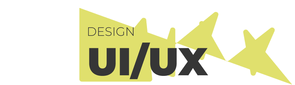 ui/ux design abstract green graphic with title ui/ux design in front of it